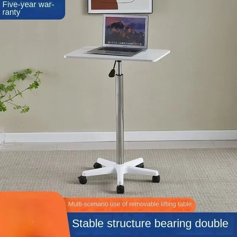 Movable Lifting With Pulley Small Sofa Bedside Table Standing Upright Laptop Office Desk movable lifting small table with pulley small sofa bedside table standing upright laptop office desk