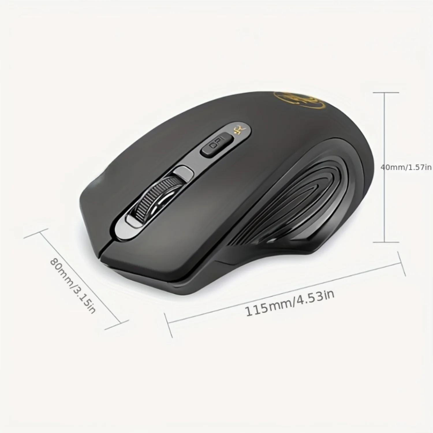 Rechargeable Wireless Gaming Mouse USB Compatible for PC & Laptop Silent Ergonomic