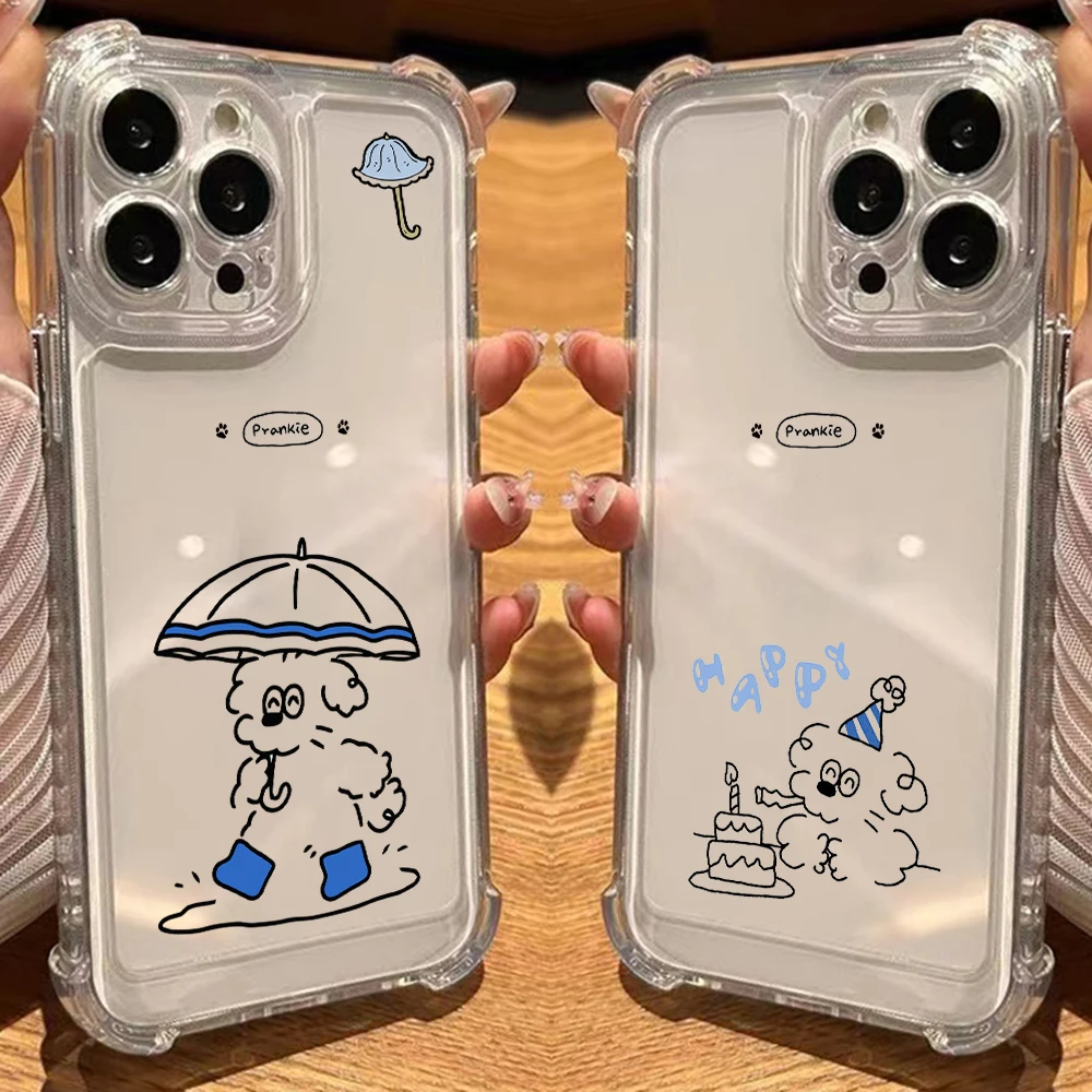 Adorable Korean Dog Design Phone Case