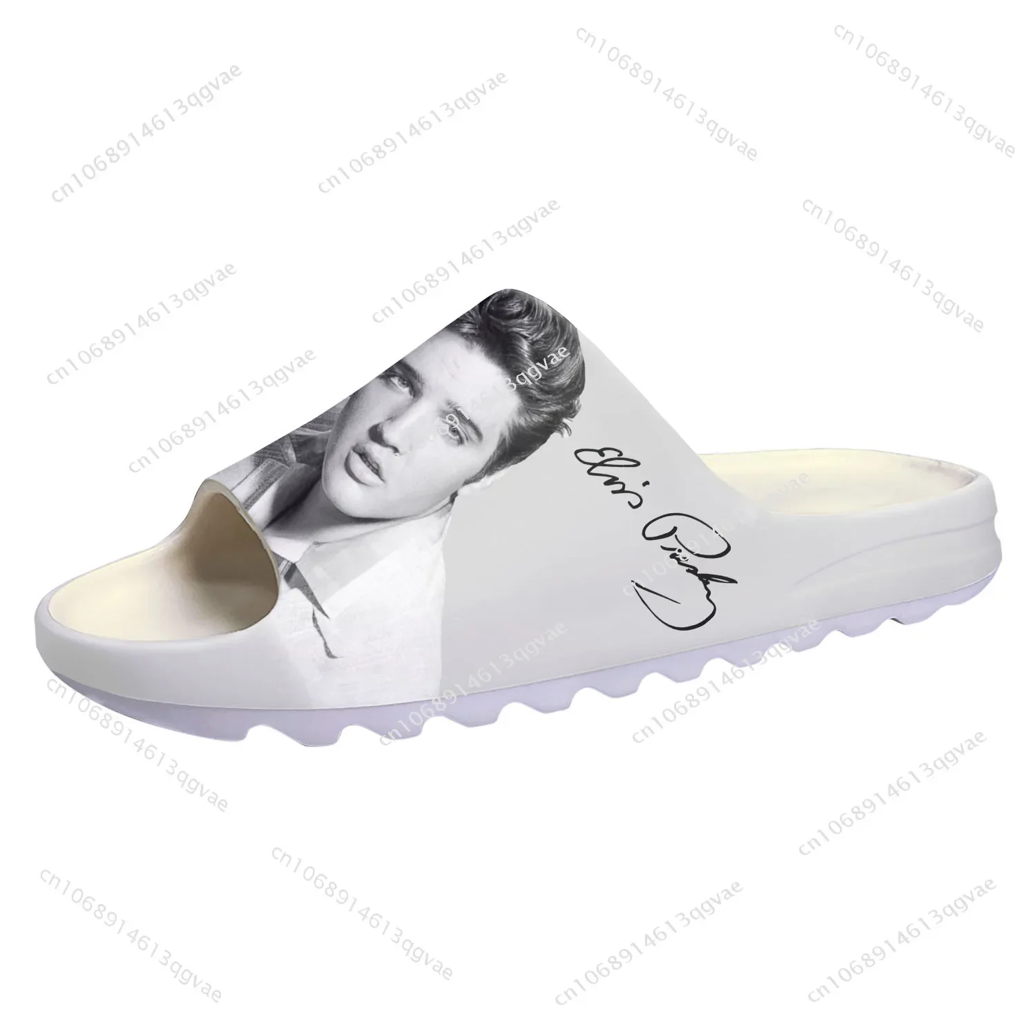 E-Elvis King Hillbilly Cat Soft Sole Sllipers Home Clogs Water Shoes Mens Womens Teenager Customize P-Presley on Shit Sandals