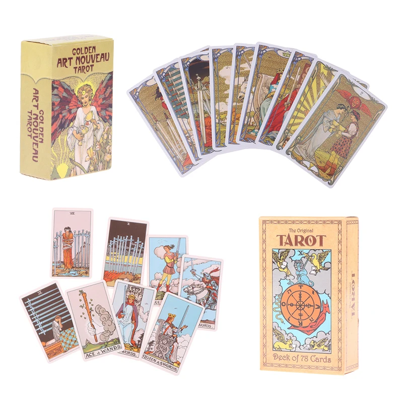 Tarot Deck Tarot Cards Tarot Cards Love Oracle Cards Deck Mysterious Divination Prophecy Fate Tarot Deck Board Game white numen a sacred animal tarot cards prophecy divination deck english version entertainment oracle board game