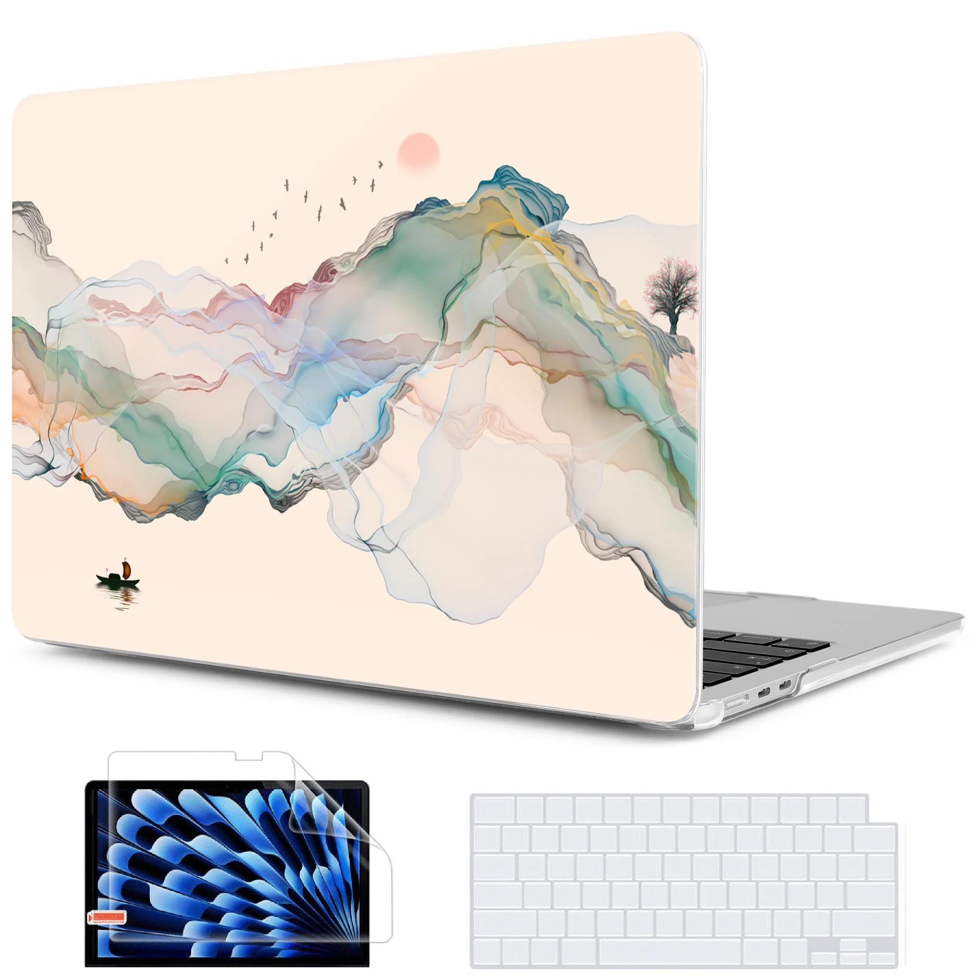 Custodia Per Laptop Per Macbook Pro 16 A2991 A2485 M1 M2 Chip Air 13 2023 M3 Pro 14 A2992 A2918Per Macbook Pro 14 Case 2024 Air 15 A3114