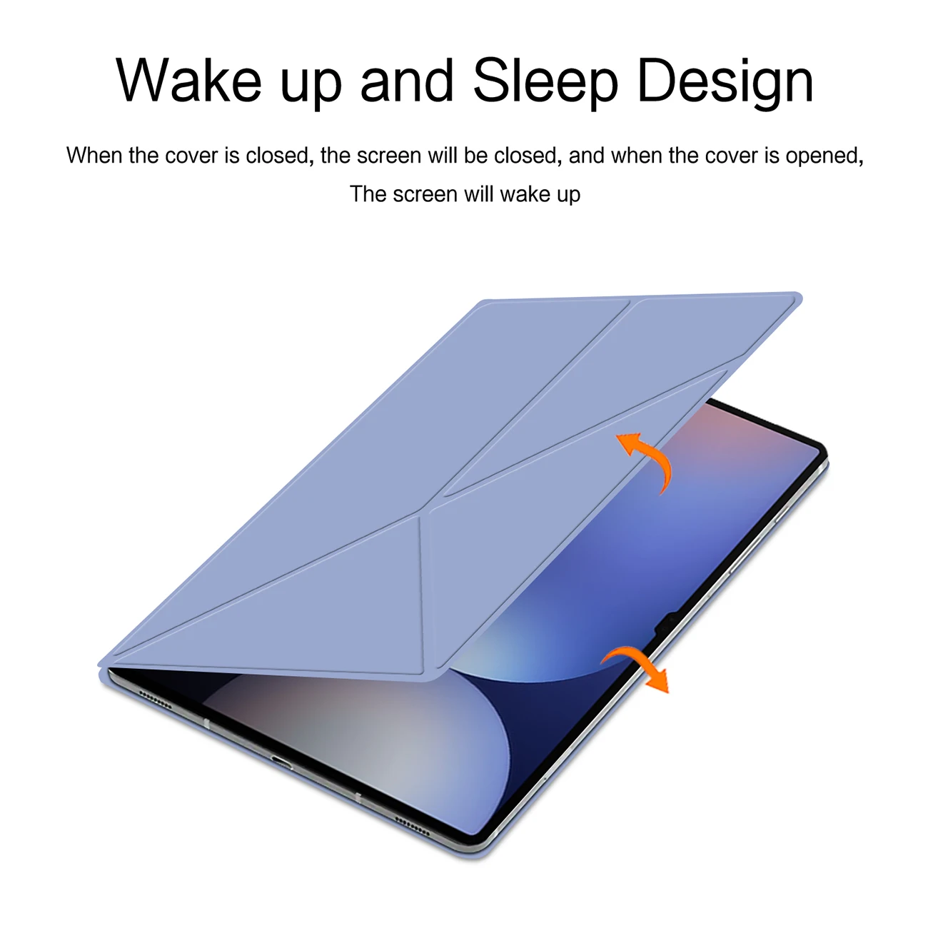 Magnetic Protective Tablet Case with Smart Cover