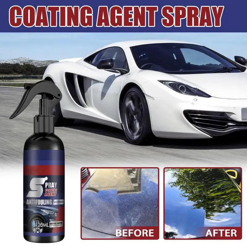 

Ceramic Coating For Cars 120ml Protective Car Nano Spray Coating Extreme Hydrophobic Coating Enhances Gloss Depth Car Coat Agent