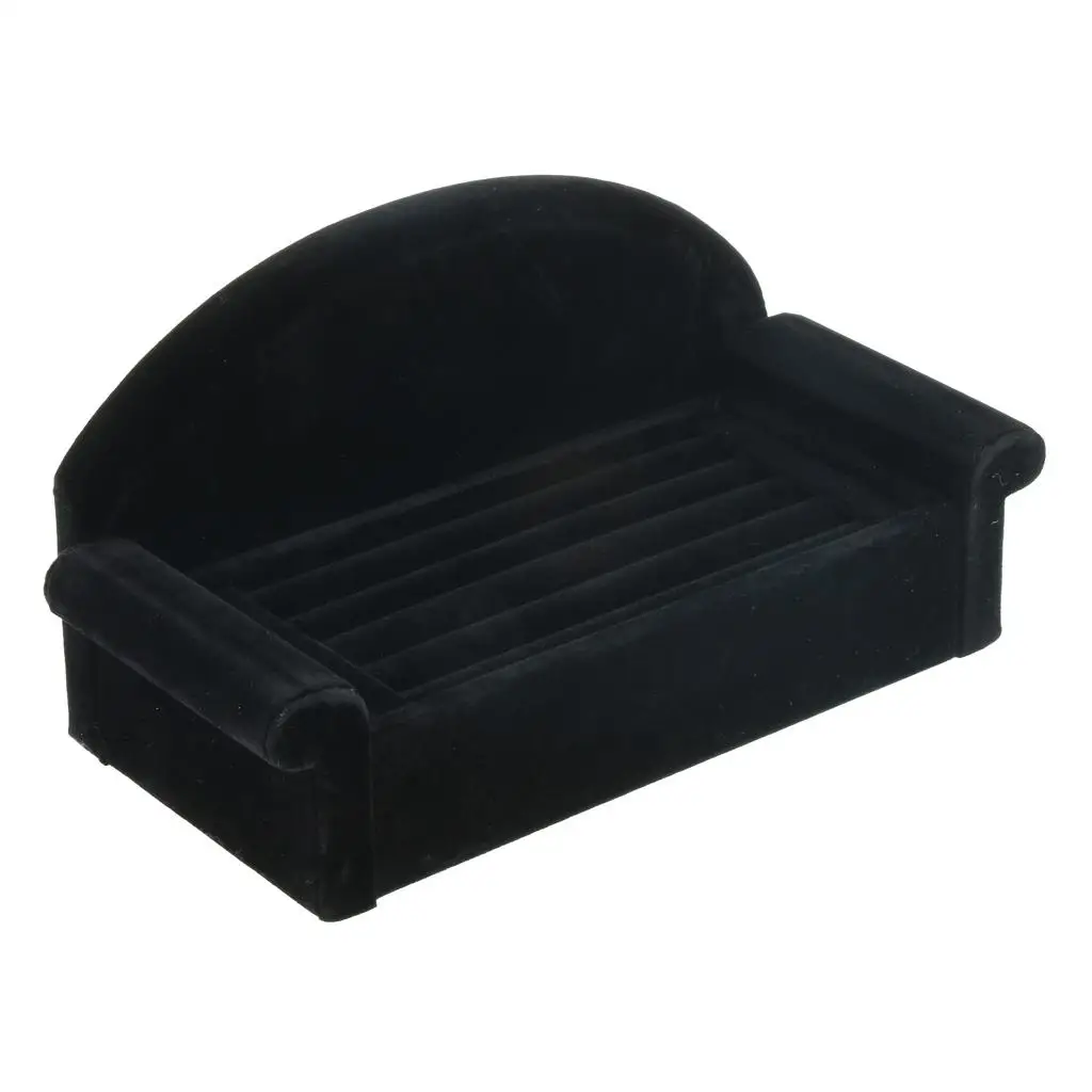 

Fashion Sofa Jewelry Display Rings Bangle Earrings Show Holder Box for Retailer