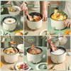 For Multi-  Cooker 600w Double-layer Rice Cooker Household Smart Hot Pot Wok Non-stick Rice Cooker 6