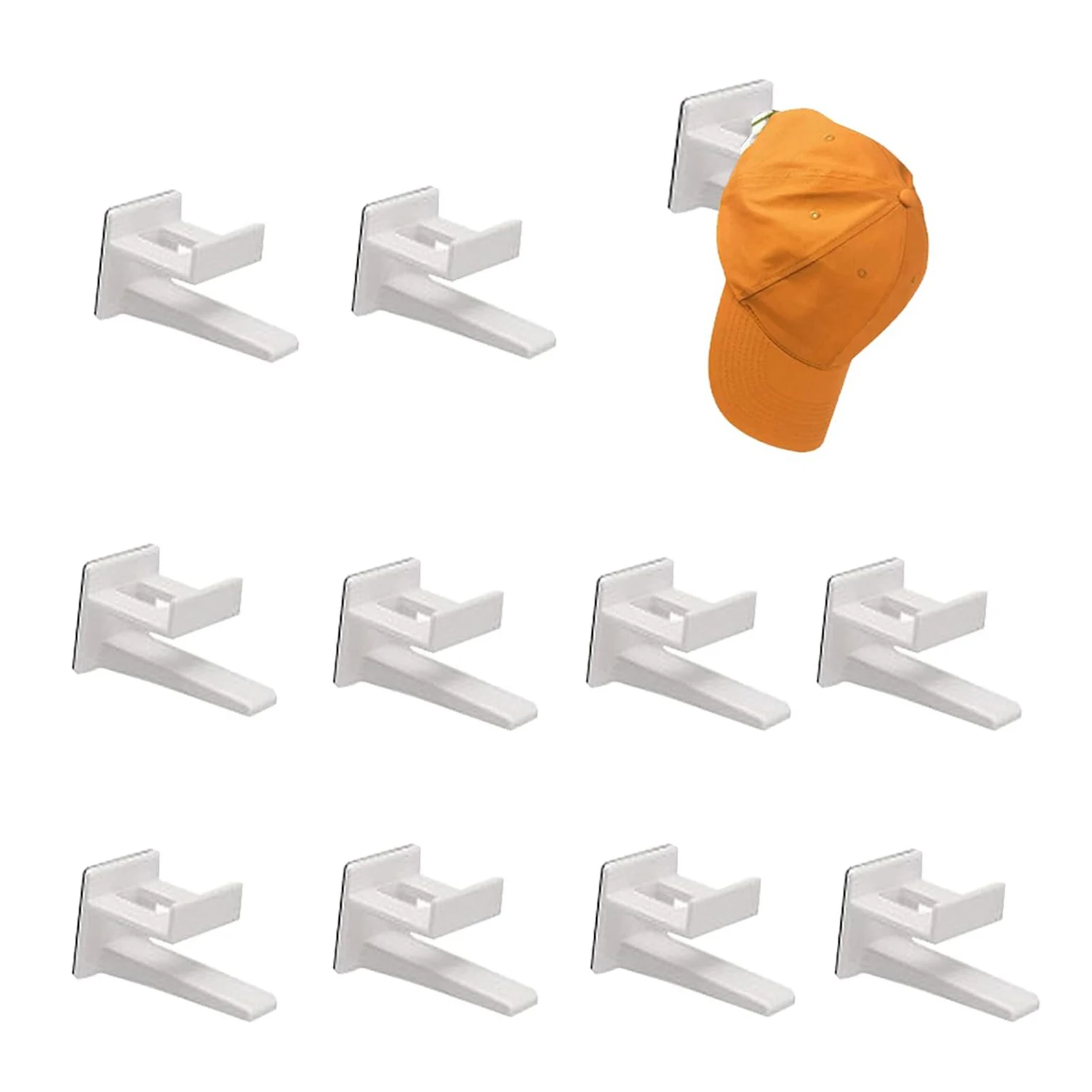 

10 шт., крючки для шляпы