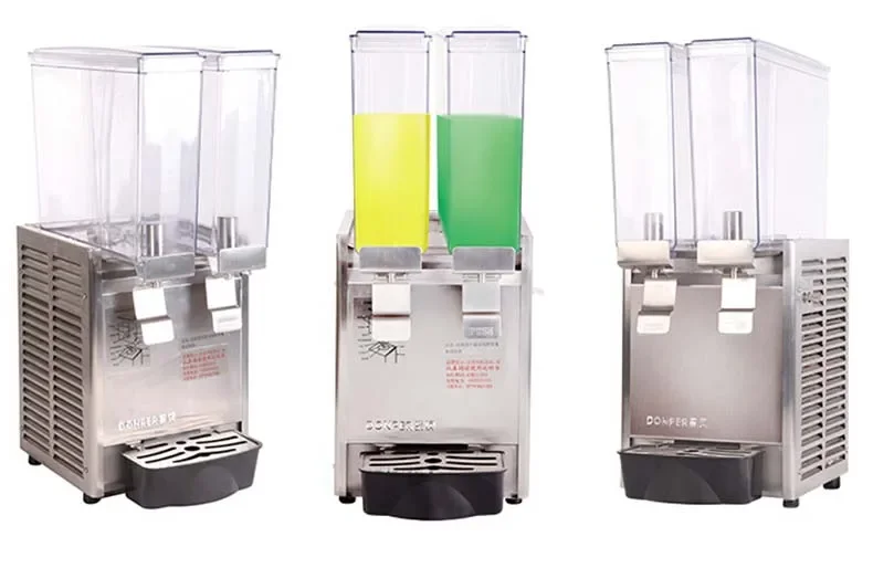 XEOLEO 8L*2 Cold drink dispenser 2 jars juicer extractor machine Cold&Hot Beverage machine for Cola/Coffee/Milk/juice