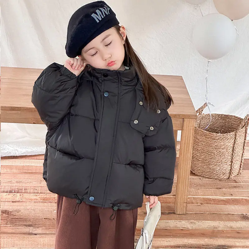 Multicolor Children's Down Jackets for Boys Girls Winter Warm Thick Fluffy Clothes for Children Winter Clothes New Year Jackets.
