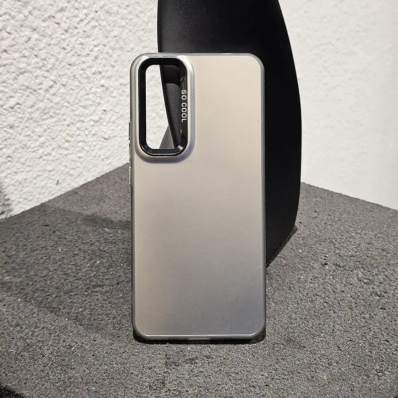 Matte Laser Colorful Shockproof Phone Case with Bumper Armor