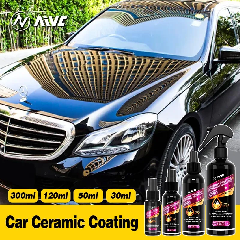 CarCeramicCoatingLiquidNanoCrystalCoatingAgentHydrophobicAutomotivePolishingWax