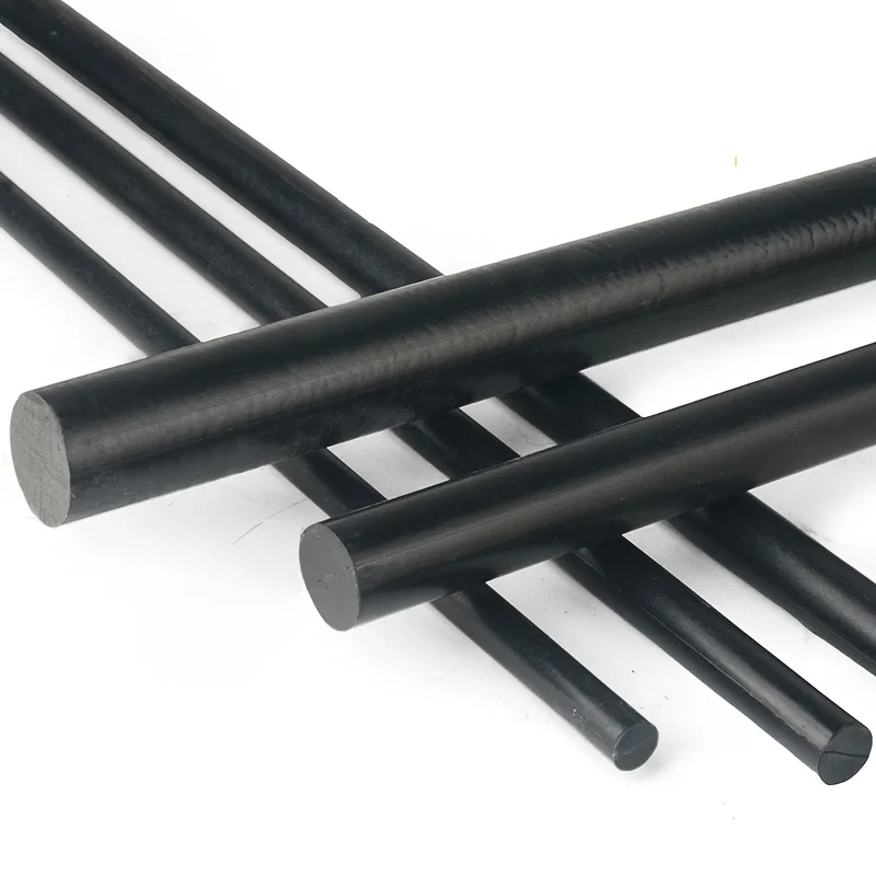High-Density PA6 Nylon Rod 15/20/25/30x500mm, Wear-Resistant for Auto/Gears/Bearings/Cleaner