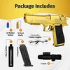 Shell Ejecting Pistol Toy Gun Educational Toy Airsoft Foam Soft Bullet Blaster Children Birthday Giftfor Kids Boys Adults 5