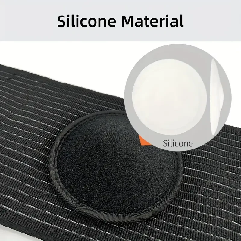 1 Stück verstellbarer Spandex-Nabelschnurbruchgürtel – Bauchstützbandage für Bauchnabelnabel, voraal- und Leistenbruch – Detail 3