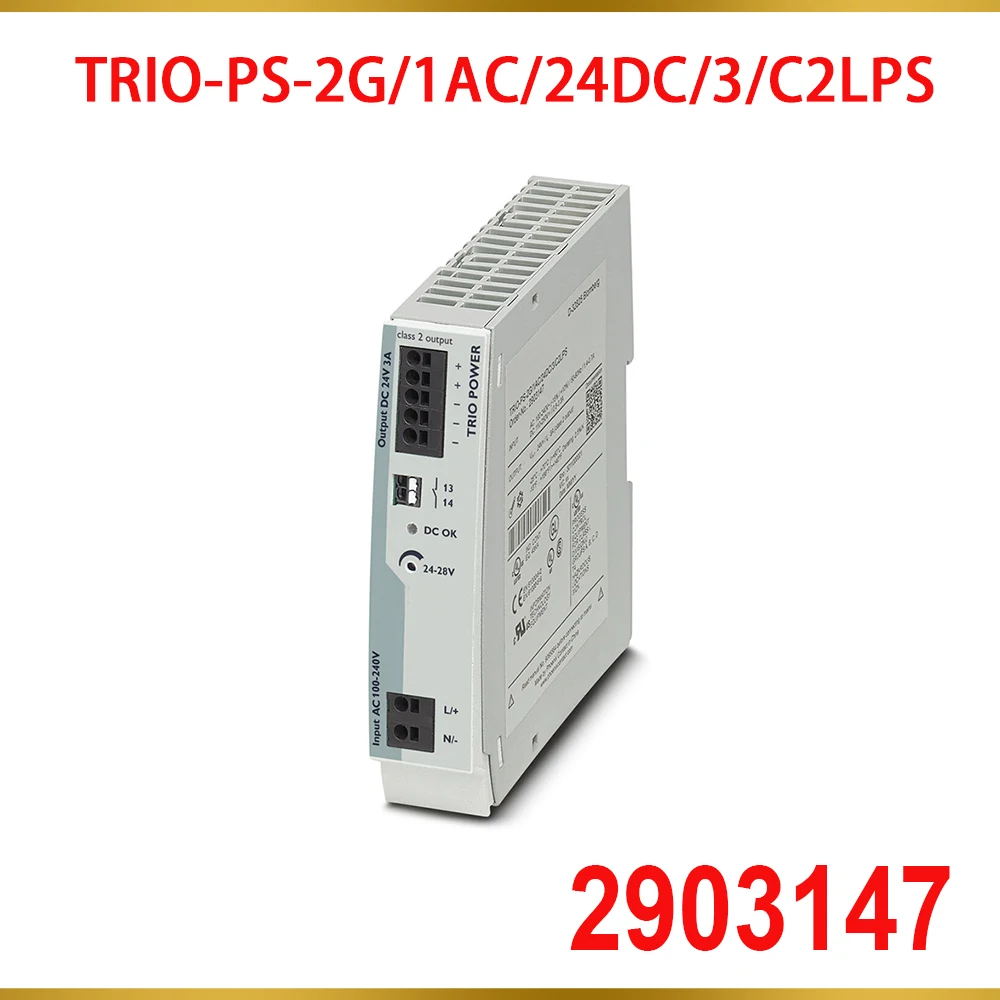 

TRIO-PS-2G/1AC/24DC/3/C2LPS-2903147 For Phoenix TRIO POWER Supply 2903147