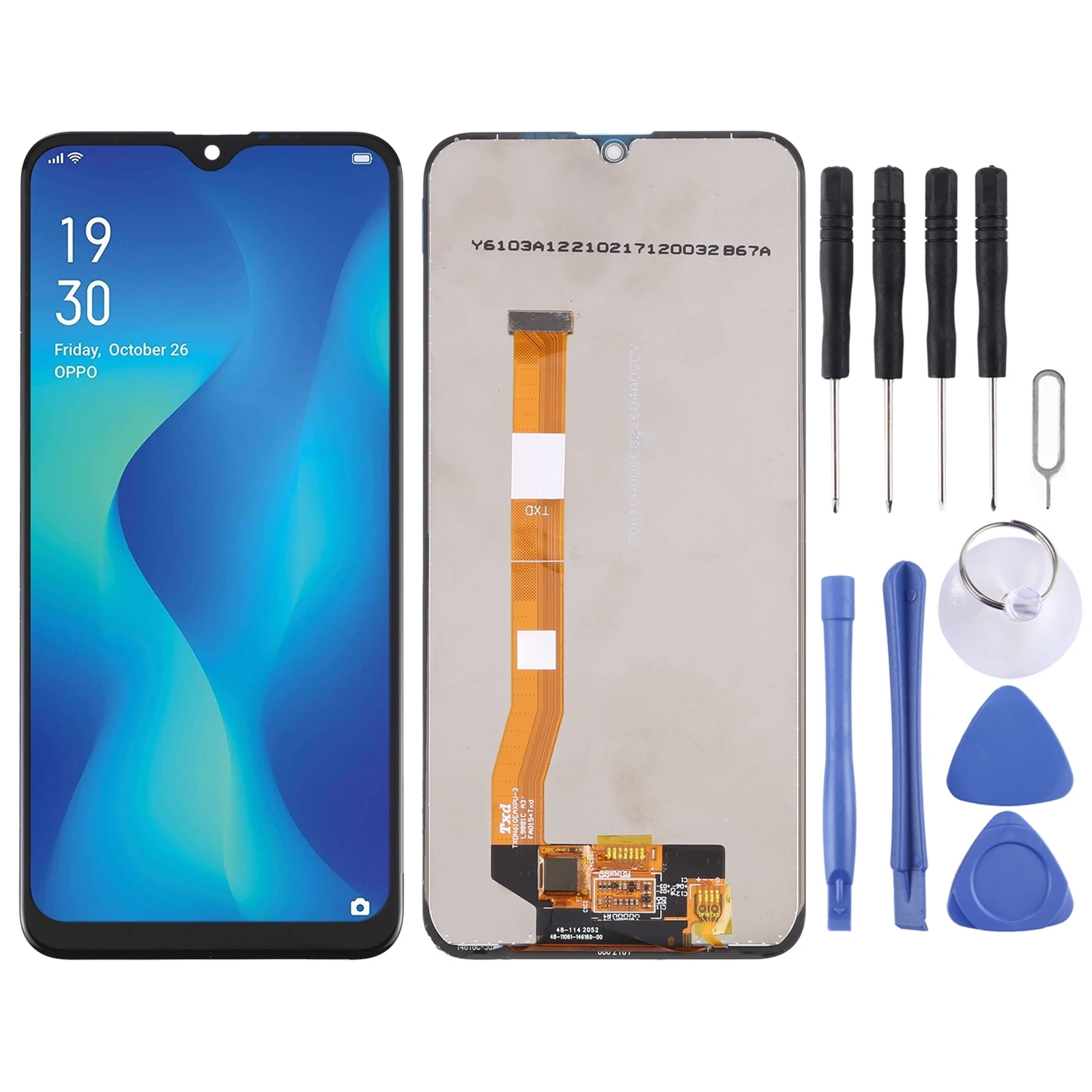 

iPartsBuy Original LCD Screen and Digitizer Full Assembly For OPPO A1K / Realme C2