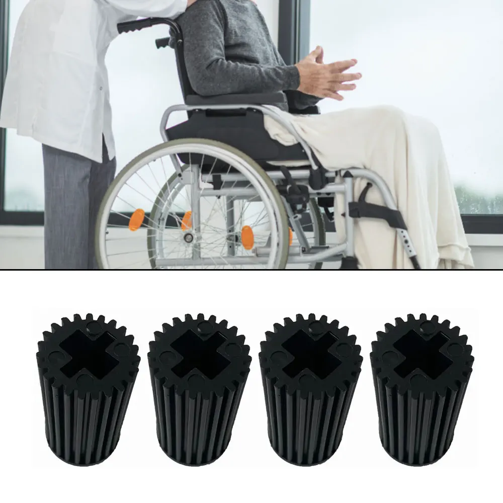 10pcs/bag Wheelchair Accessories Wheelchair Brake Leather Cover Brake Pad Brake Rubber Cover Handbrake Handbrake Cover Universal
