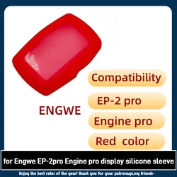 Waterproof Electric Bike Central Controller Protective Case - Dashboard Cover Accessory (Red 1PC)
