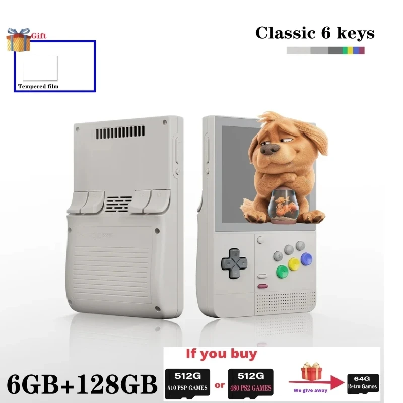 Retroid Pocket Classic Retro Przenośna konsola do gier Android14 3