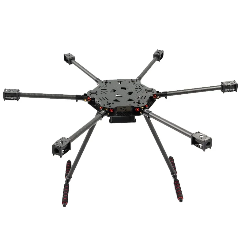 F850 Full Carbon Fiber F 850 Hexa-Rotor Frame Foldable Arm Hexacopter ...
