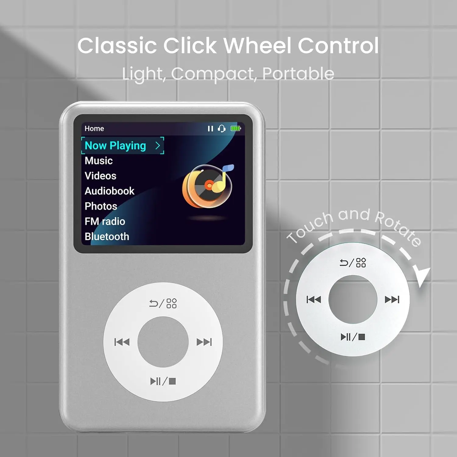 128GB ipod classic reproductor mp3 player bluetooth speakers