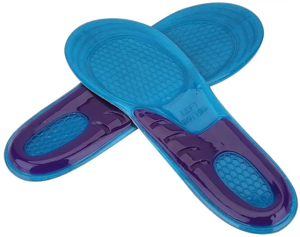 Gel-Einlegesohle aus Silikon, orthopädisch, für Herren und Damen, Anti-Schock-Schuheinlagen, Fußgewölbeunterstützung, Plattfuß-Kissen-Einlegesohlen für Füße_voghion.com