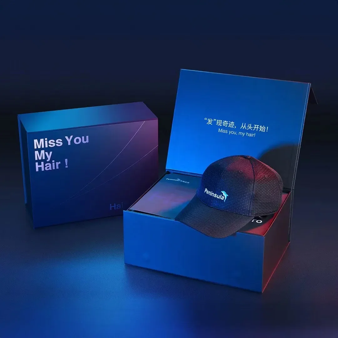 

Hairpro Электрический лазерный инструмент для роста волос колпачки для роста волос 81 инструмент для лазерного распространения колпачки для роста волос