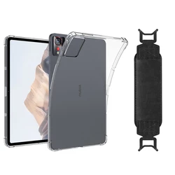 Cover posteriore trasparente TPU con sacche d'aria antiurto