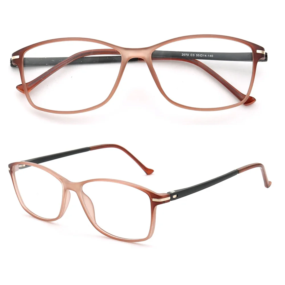 

Classic Women Square Eyeglasses Frames Optical Men Glasses Frames Transparent Spectacles Light TR Fashion Eyewear Green Brown