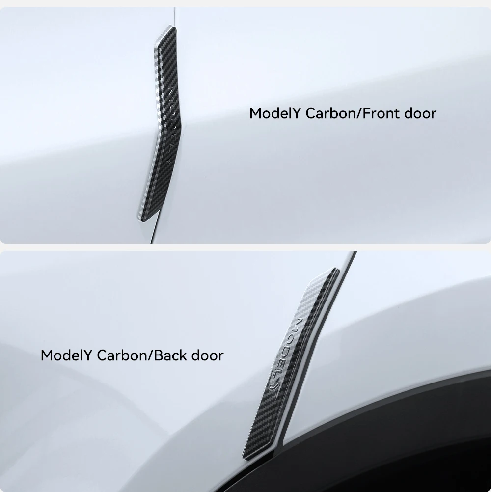For Tesla Model 3 Y Highland Juniper Door Protector Strip Auto Door Crash Bar Bu