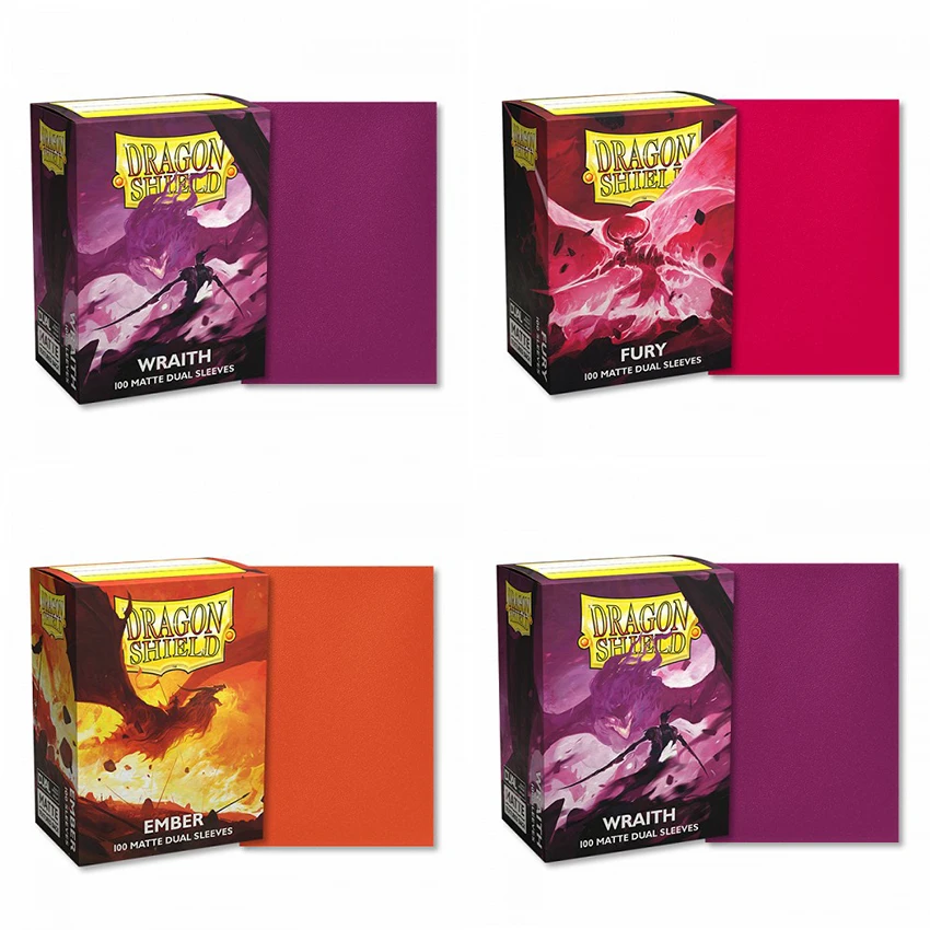 Dragon Shield Matte Sleeves Colors Dragon Shield Card Sleeves 100 Pcs/box Cards Aliexpress