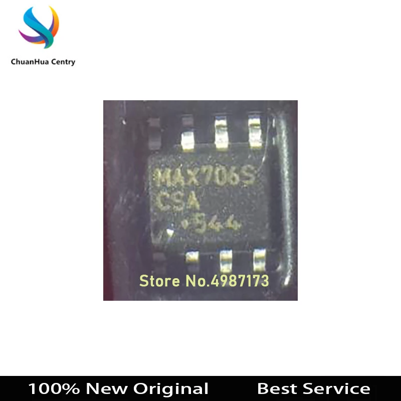 

20 шт./лот MAX706SCSA SOP8 100% новая Оригинальная фотография