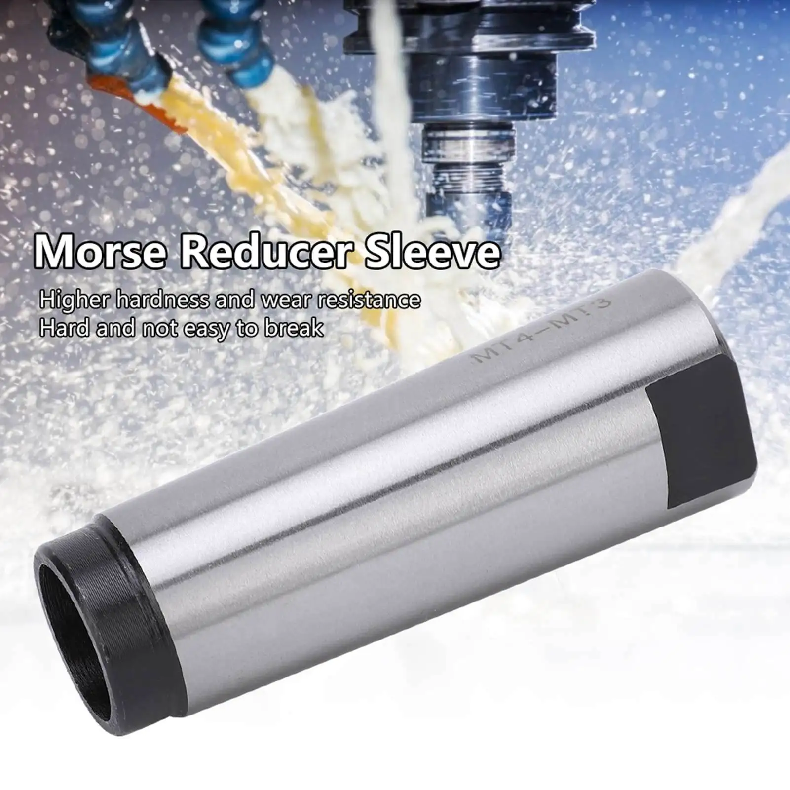 High Speed Steel Morse Taper Drill Sleeve MT4 to MT3 Reducing Adapter for Lathe Milling Taper,Drill,Sleeve&sect;Morse,Taper,Drill,