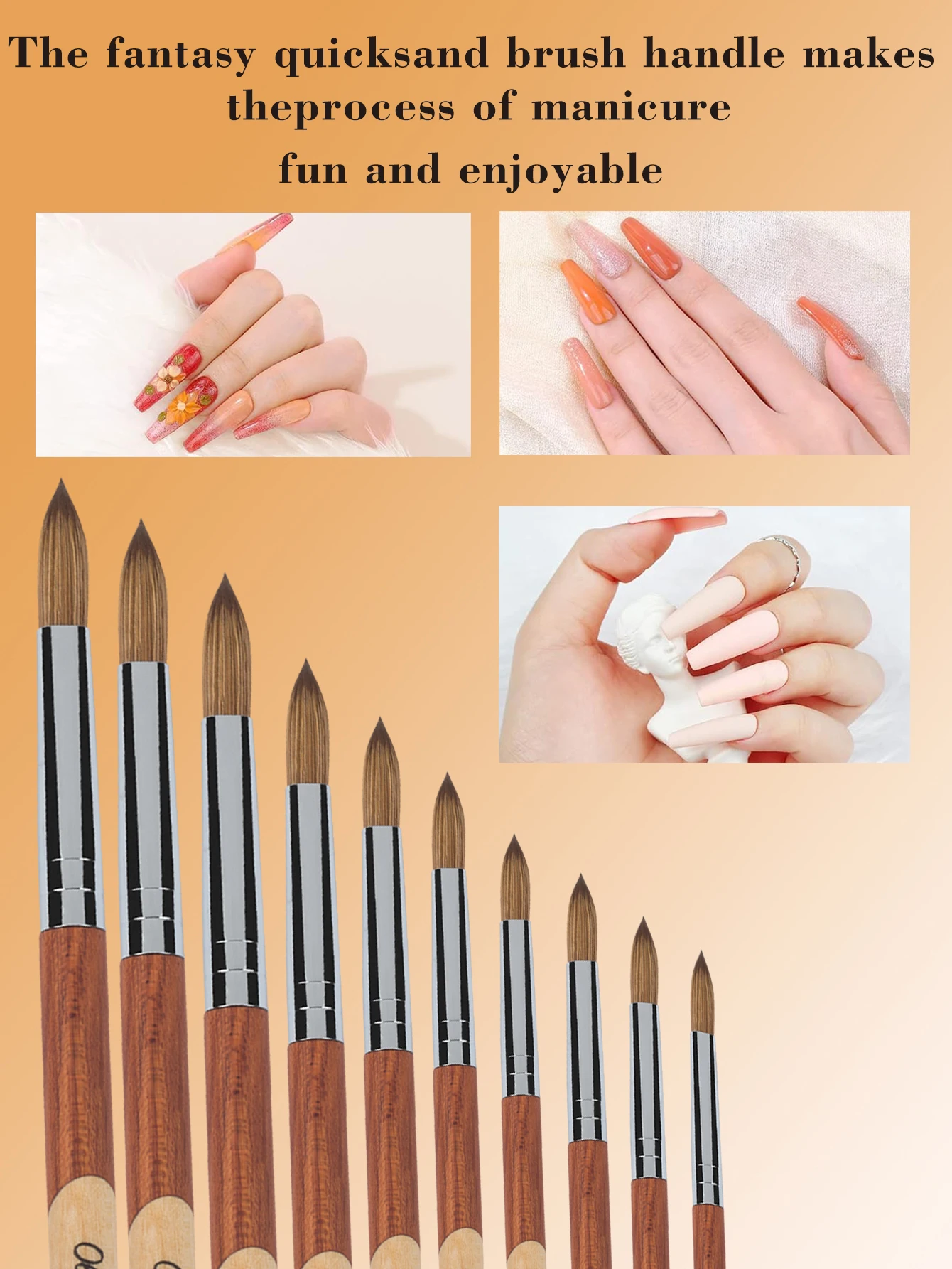 Brocha Pincel Para UÃ±as Acrilicas Para Principiantes Pincel Para