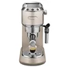 4 in 1 Knob Control Espresso Machine Stainless Steel Coffee Maker with Grinder Machine 3L Water Tank 3