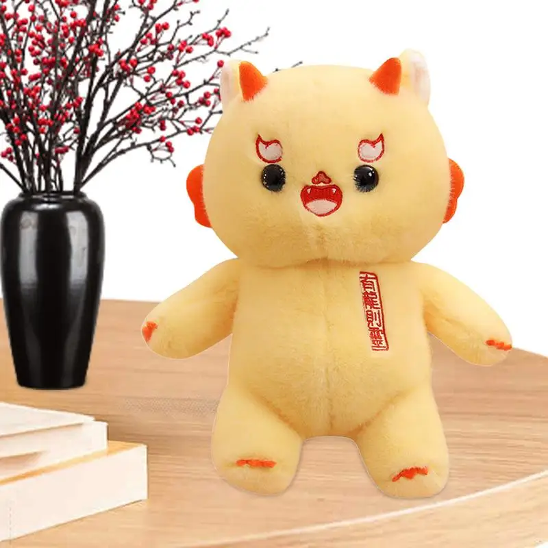 

Китайский дракон, набивное животное, набивное животное, мультяшная кукла, домашний декор, мягкий дракон, плюшевые игрушки, год Дракона