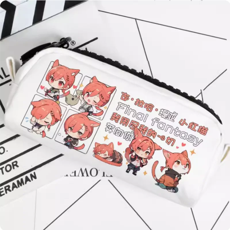 

Пенал G'raha Tia последняя фантазия для игр, женская сумка для хранения из ткани Оксфорд, пенал для карандашей, школьная сумка для ручек, 2232