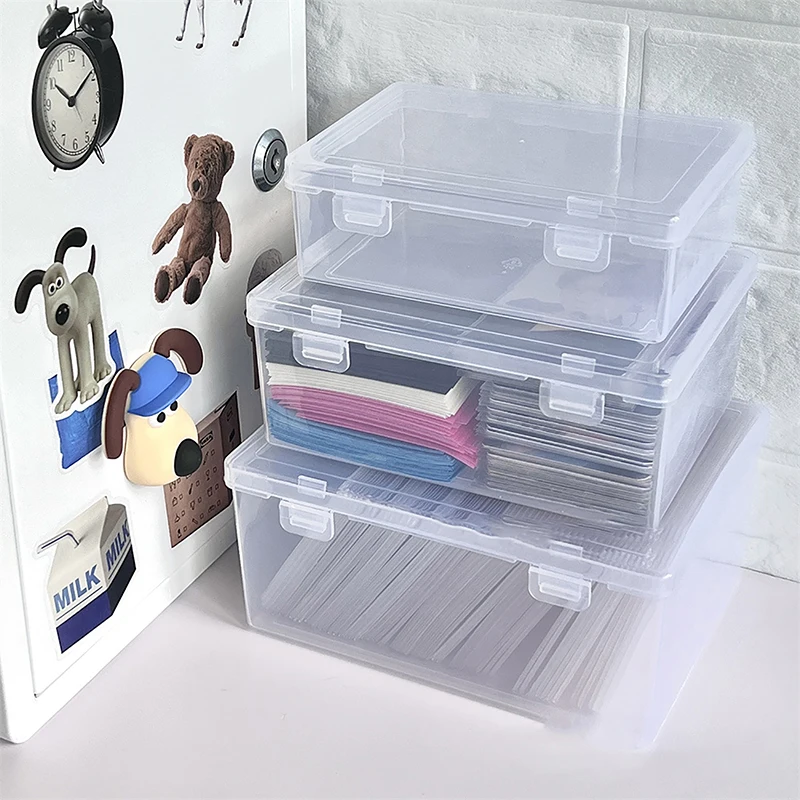 Mini Armoire De Rangement Transparente En Plastique,petite Boîte De Bureau MELStorage- F