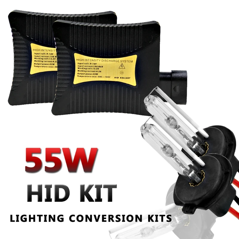 

Waterproof Xenon Bulbs 55W Conversion Kit H7 8000K Car Turn Signal Lights Xenon Headlight Dustproof Durable