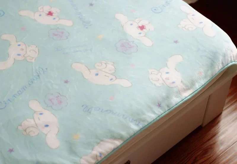 Cannelle oroll – couverture peluche en flanelle pour chien, drap de lit de grande taille, Kawaii, décoration pour chambre à coucher