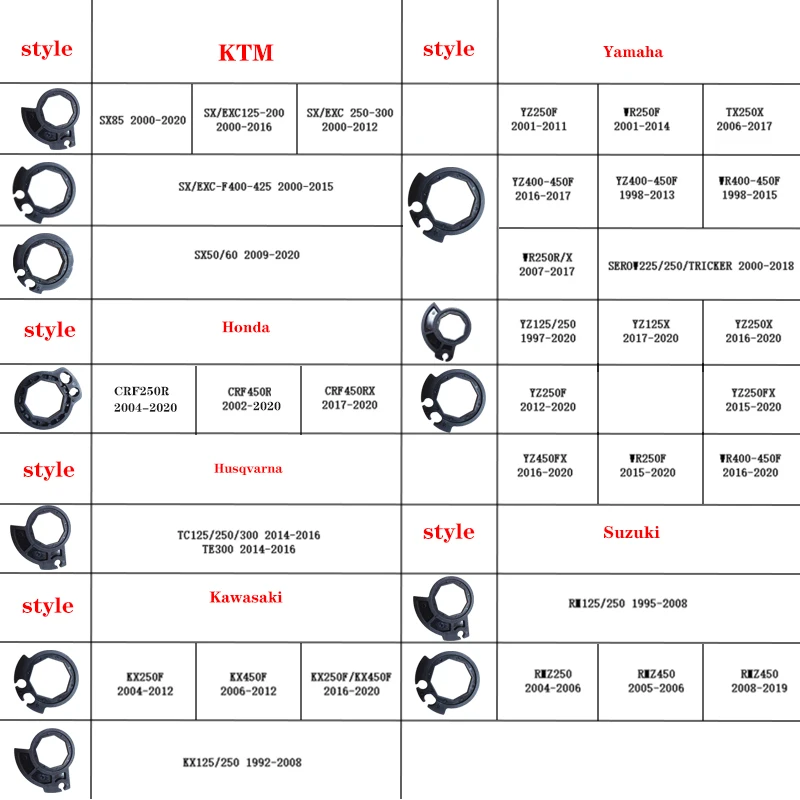 오토바이 그립 7/8 인치 22mm 핸드 그립 스냅온 캠, 야마하 혼다 가와사키 스즈키 KTM 더트 바이크 핸들 바 범용 부품