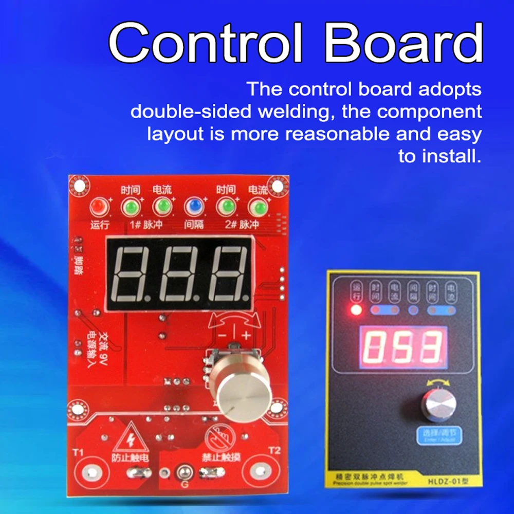 Double Pulse Spot Welding Machine Encoder Time Digit Display Module