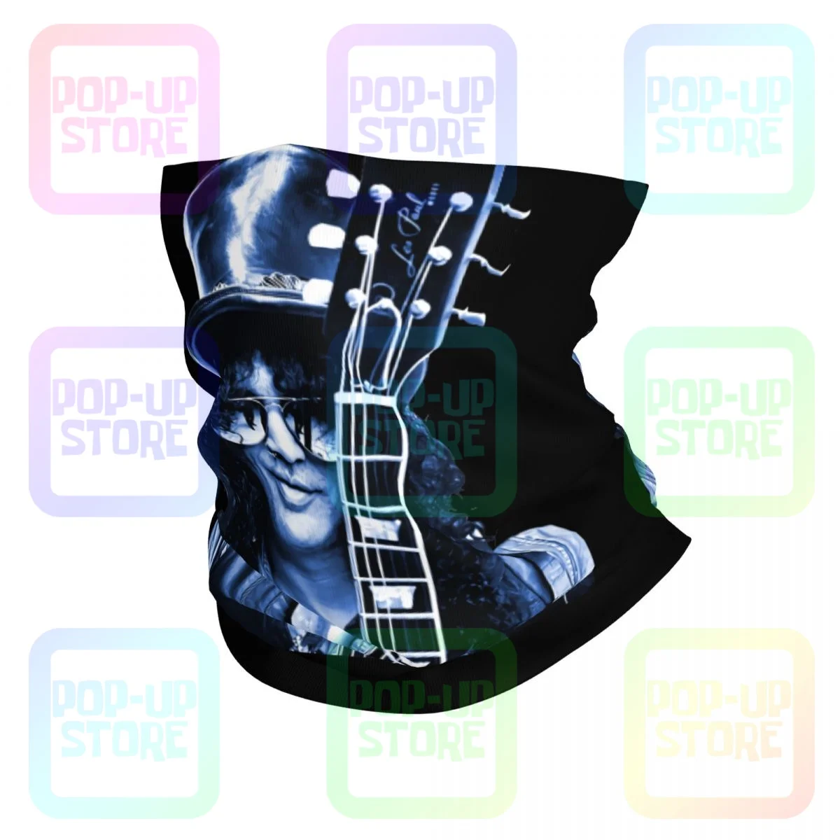 Slash Guns N Roses Gibson Les Paul Gnr Music Band Neck Ghetta Bandana Sciarpa Maschera Per Il Viso Sciarpa Magica Da Pesca Sportiva