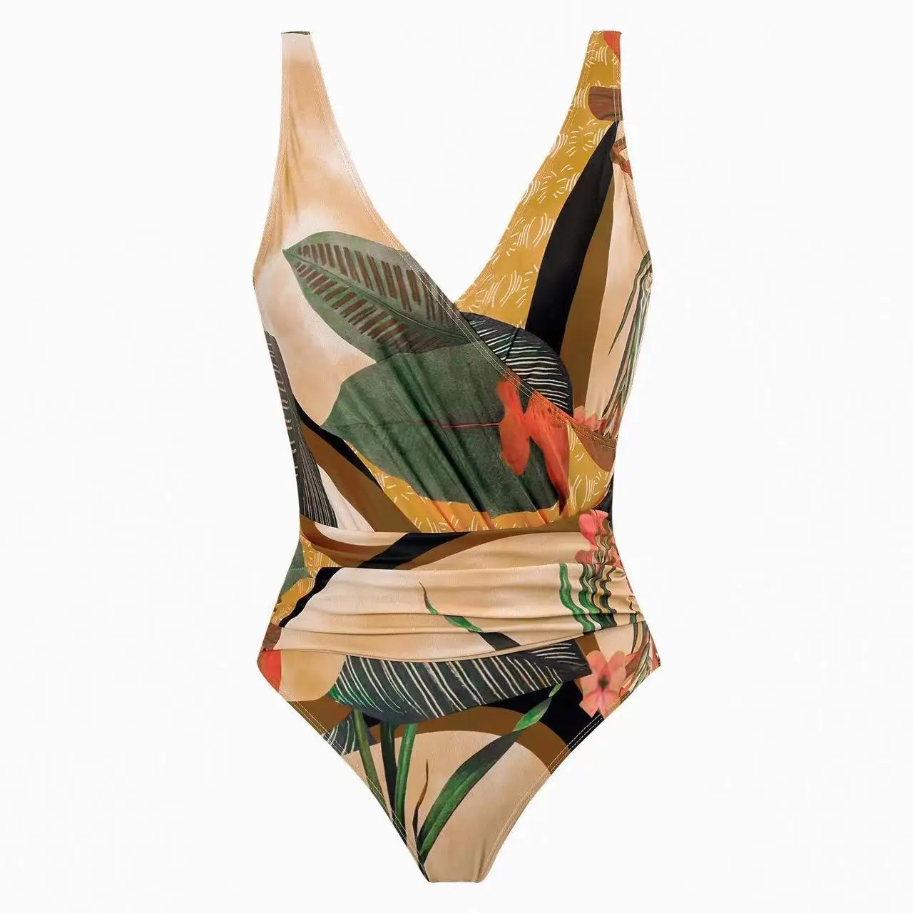One Piece Swimsuit, Bikini Set, Belly Covering Beach Skirt, Chiffon Wrapped Hip Skirt, Hot Spring Swimsuit