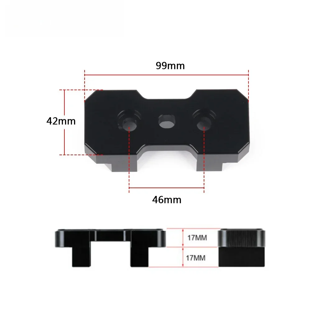 PinXin 1PC Billet Aluminum Transmission Mount Insert For B8 Chassis Audi A4 S4 RS4 A5 S5 RS5 Q5/SQ5 Models For S-Tronic/Manual