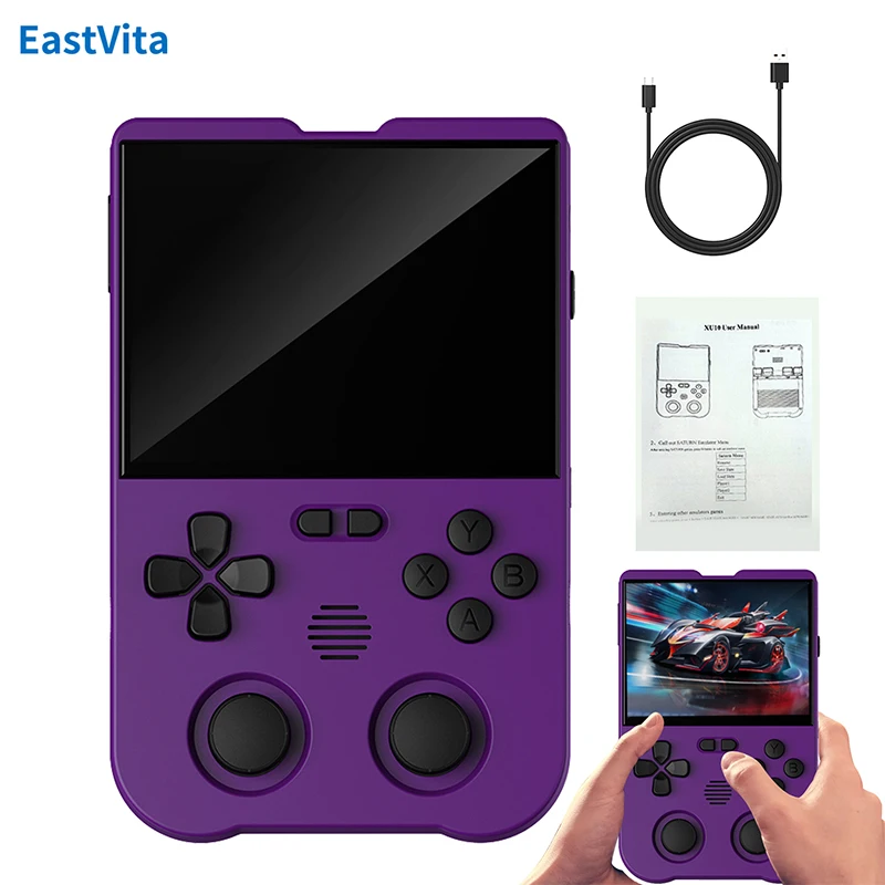 

XU10 Mini Retro Game Console 3.5-Inch Portable Video Games Consoles Classic Emulator Ultra Long Playing Time For Kids Men Women