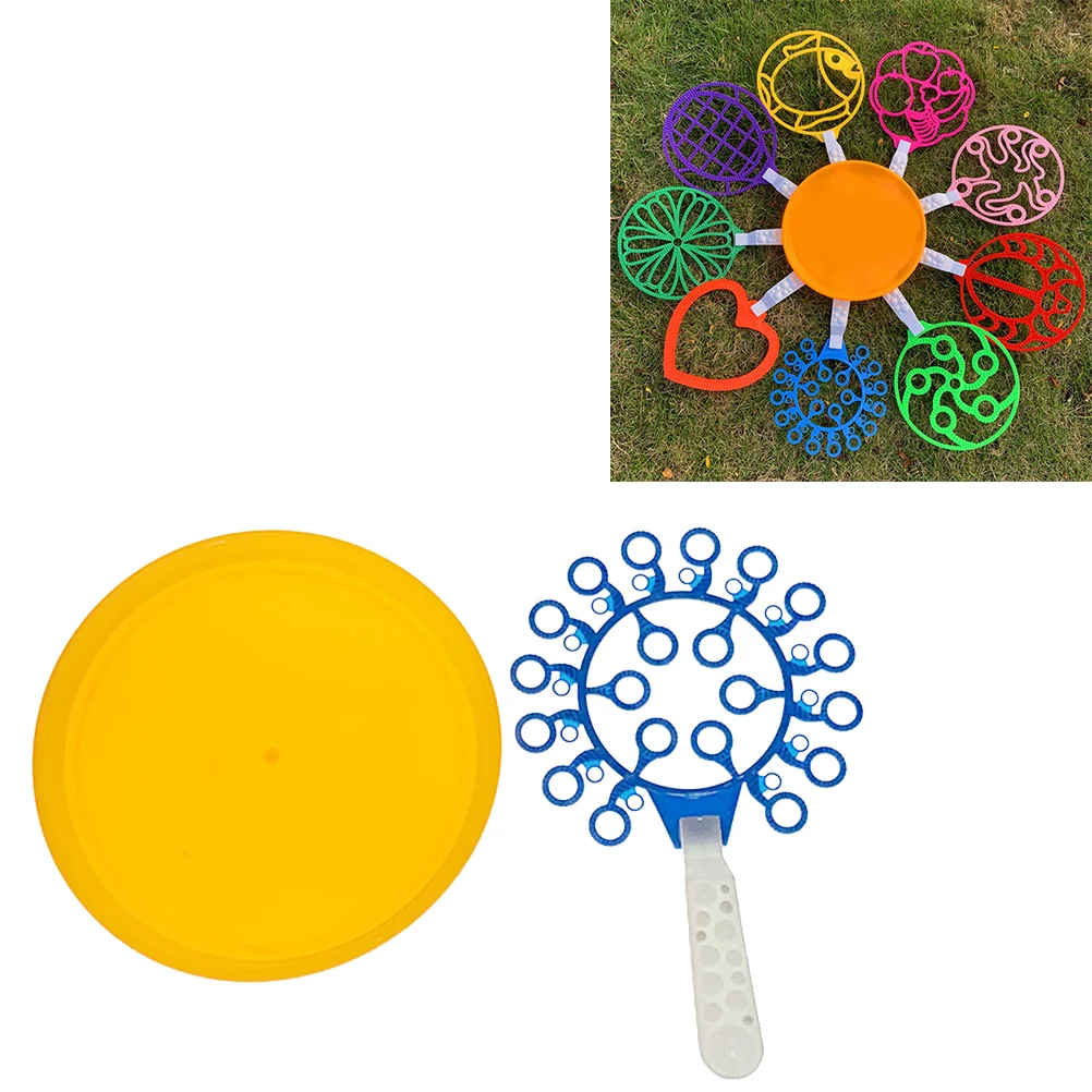 

Outdoor Blowing Bubble Blower Jumbo Giant Bubble Set Creative Large Bubble Ring Toys Bubble Maker Toys Bubble Wand For Kids