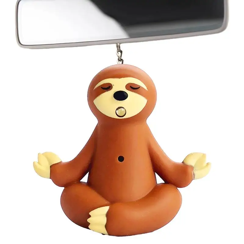 

LED Cartoon Anime Sloth Keychains Light Up Keychain Car Key Ring Holder Jewelry Bag Phone Girls Backpack Pendant Sloth Key Chain