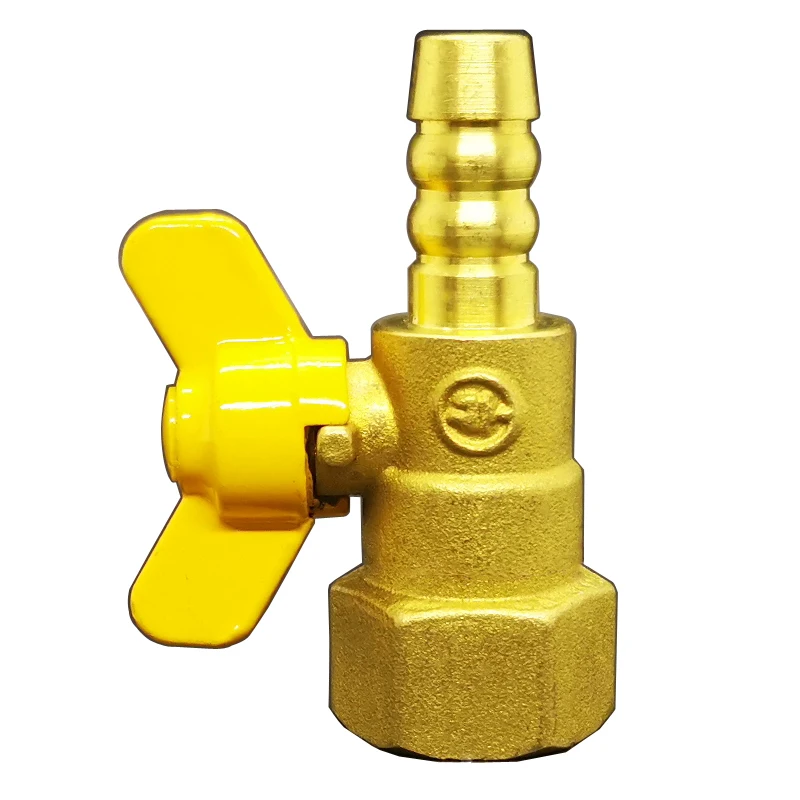 M14 M20 1/4 "1/2" BSP Maschio Femmina Valvola Rubinetto In Ottone Con Maniglia Per Scolapiatti - Foto 4