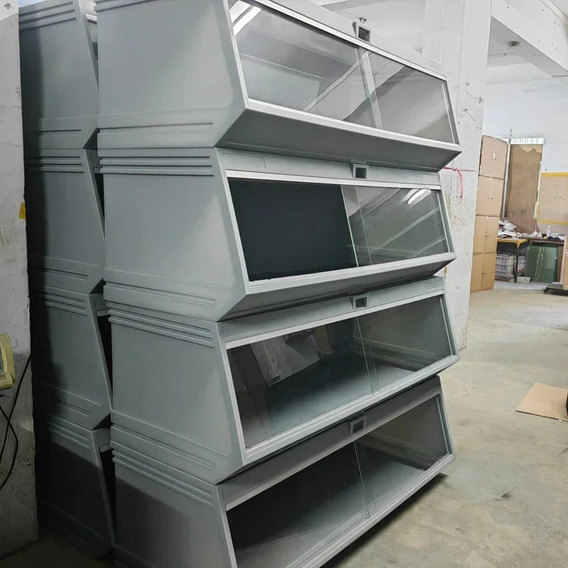 사용자 정의 150*65*50cm 뱀 상자 파충류 인클로저에 대한 패션 PVC 인클로저 디스플레이